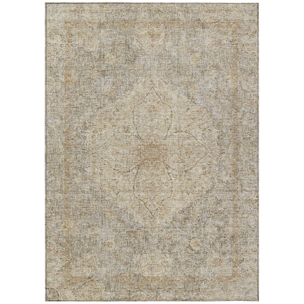 Chantille Machine Washable Indoor/Outdoor Abstract ACN2136 Beige 2 ft. 6 in. x 3 ft. 10 in. Area Rug price history on PriceWatchPro