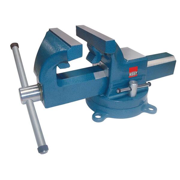 BESSEY 4 in. Drop Forged Bench Vise with Swivel Base