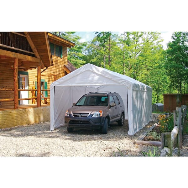 ShelterLogic 10 ft. W x 20 ft. D Sidewalls and Doors Kit for Max