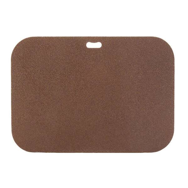 The Original Grill Pad 42 in. x 30 in. Rectangle Earthtone Brown Deck