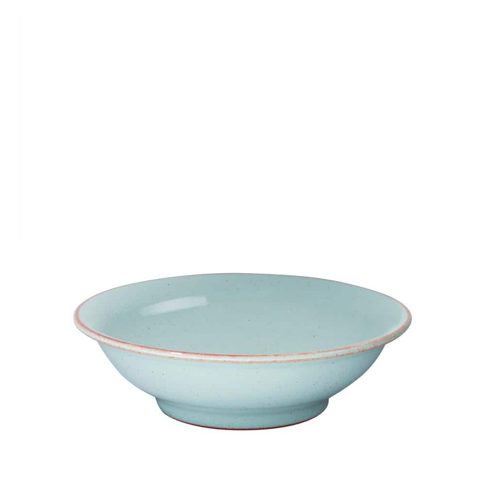 Denby Heritage Pavilion Small Shallow Bowl PAV-908 - The Home Depot