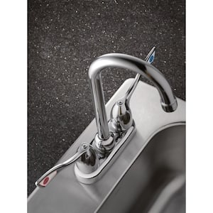 M-Bition 2-Handle Bar Faucet in Chrome