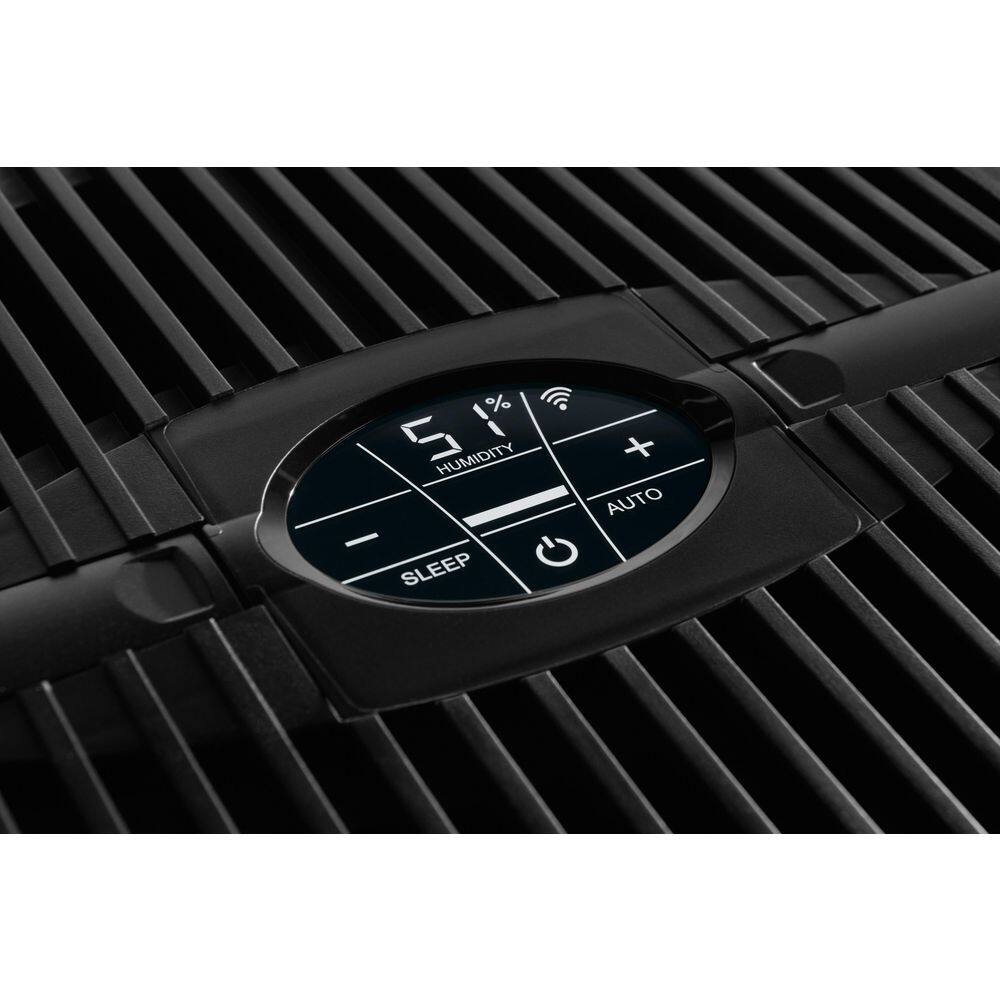 Black 1.8 Gallon Smart Evaporative Tabletop Humidifier