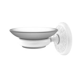 Magic Suction Soap Tray in White 3011 - The Home Depot