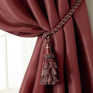 Details about   Curtain Drapery Long Tassel Rope/Cord Tie Back Holdback Blue Brown Tan 24" 