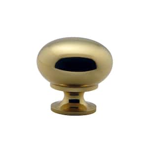 Varennes Collection 1-1/4 in. (32 mm) Brass Traditional Cabinet Knob