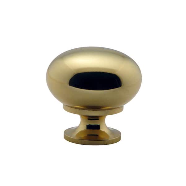 Richelieu Hardware Varennes Collection 1-1/4 in. (32 mm) Brass Traditional Cabinet Knob