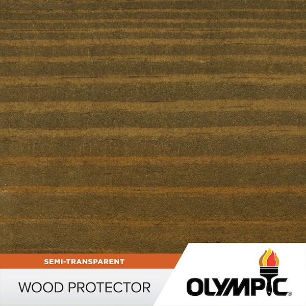 Wood Protector 1 gal. ST-2008 Coffee Exterior Semi-Transparent Stain Plus Sealer in One