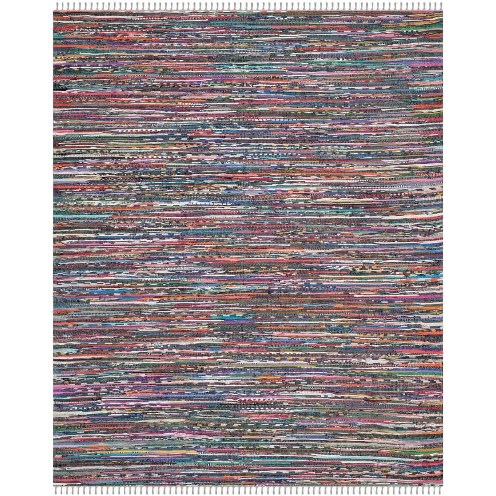 Rag Gray/Multi 10 ft. x 14 ft. Gradient Striped Area Rug price history on PriceWatchPro