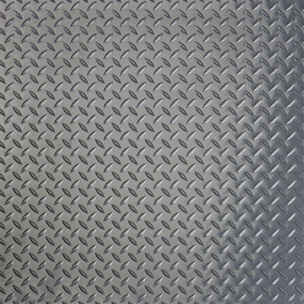 Diamond Tread Pattern Garage Flooring - Commercial Grade - 5' x 10