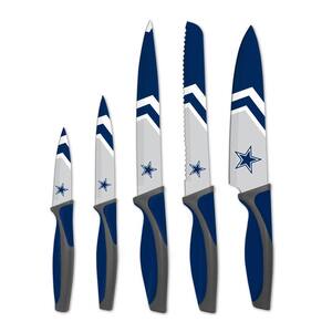 NFL Dallas Cowboys 5-Piece Kitchen Knives