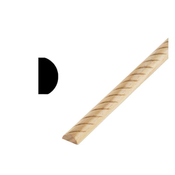 DecraMold DM 1065 - 5/16 in. x 11/16 in. Solid Pine Wall and Cabinet Trim Moulding