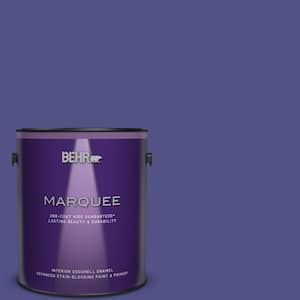 1 gal. #P550-7 Purple Prince One-Coat Hide Eggshell Enamel Interior Paint & Primer