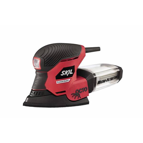Skil Factory Reconditioned Corded Electric Octo Detail Sander Kit with Pressure Control
