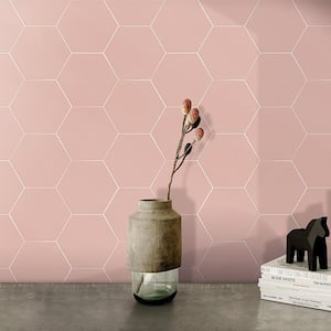Eclipse Blush 7.79 in. x 8.98 in. Matte Porcelain Floor and Wall Tile (9.03 sq. ft. / Case)