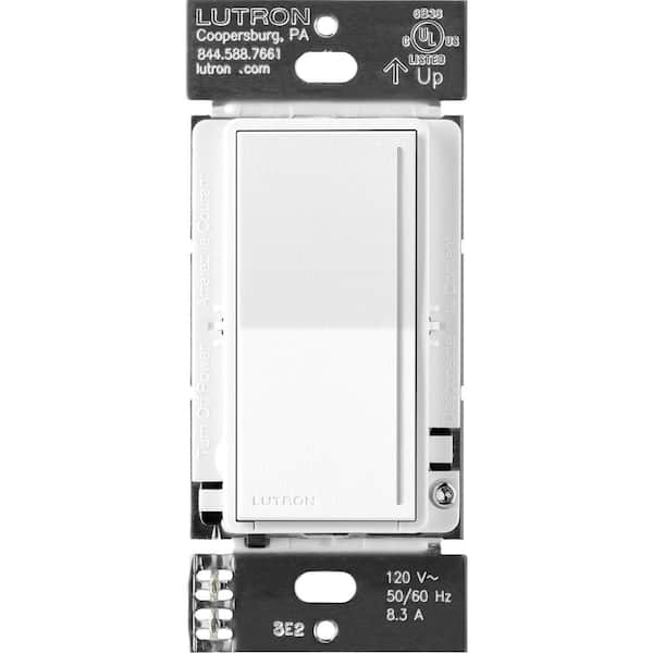 Lutron Sunnata Companion Dimmer Switch, only for use with Sunnata Pro LED+ Dimmer Switches, Brilliant White (ST-RD-BW)