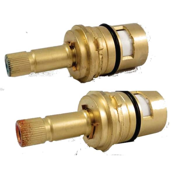 JAG PLUMBING PRODUCTS Pair of 1/2 in. Ceramic Cartridges for Glacier