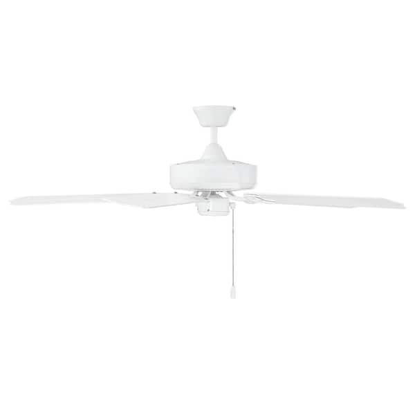 Savoy House Nomad 52 in. Indoor/Outdoor White Ceiling Fan with 