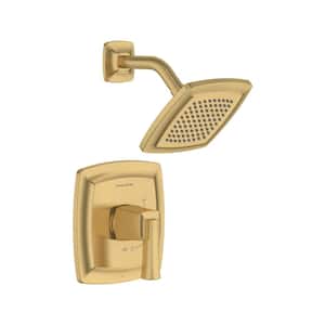 Townsend Water Saving Shower Faucet Trim Kit for Flash Rough-in Valves in Brushed Cool Sunrise (Valve Not Included)