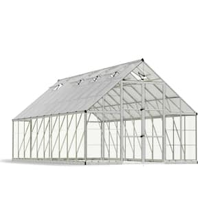 Balance 10 ft. x 20 ft. Hybrid Silver/Clear DIY Greenhouse Kit