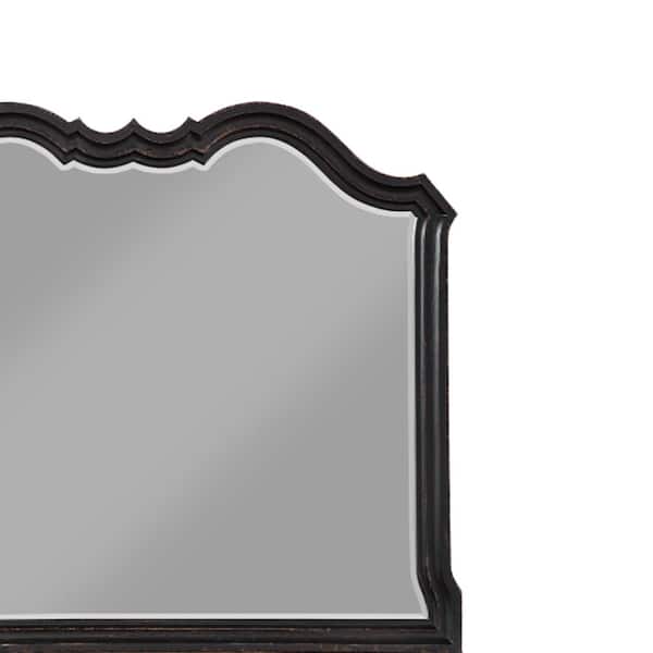 Acme Furniture Chelmsford 2 in. W x 39 in. H Wood Frame Black 