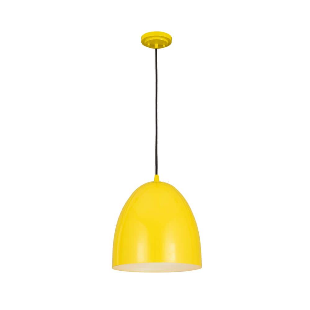 Z Studio 19" Blue Iron Dome LED Pendant Light