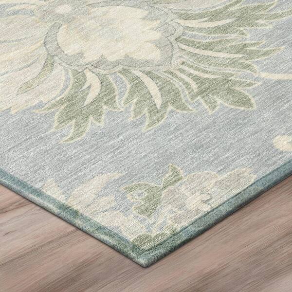 Chantille Machine Washable Indoor/Outdoor Abstract ACN3133 Gray 9 ft. x 12 ft. Area Rug