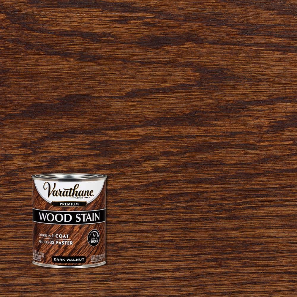 Varathane 1 Qt. Dark Walnut Premium Fast Dry Interior Wood Stain (2-Pack)