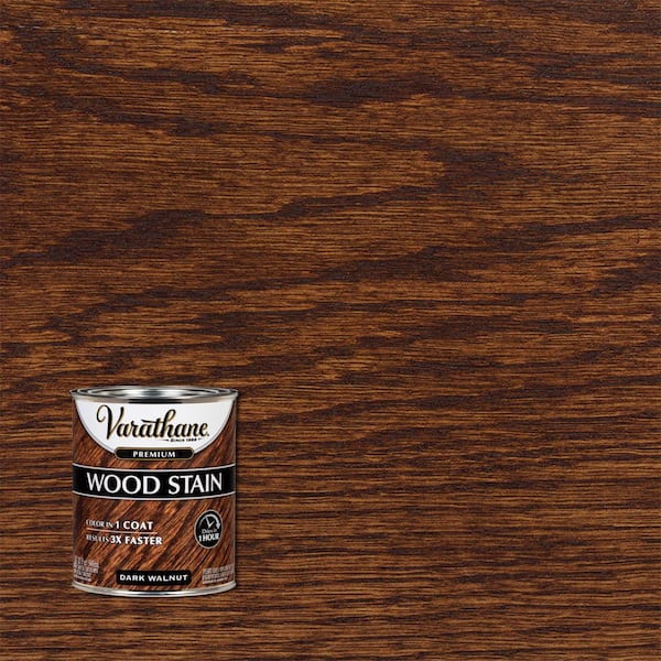 Varathane 1 qt. Dark Walnut Premium Fast Dry Interior Wood Stain