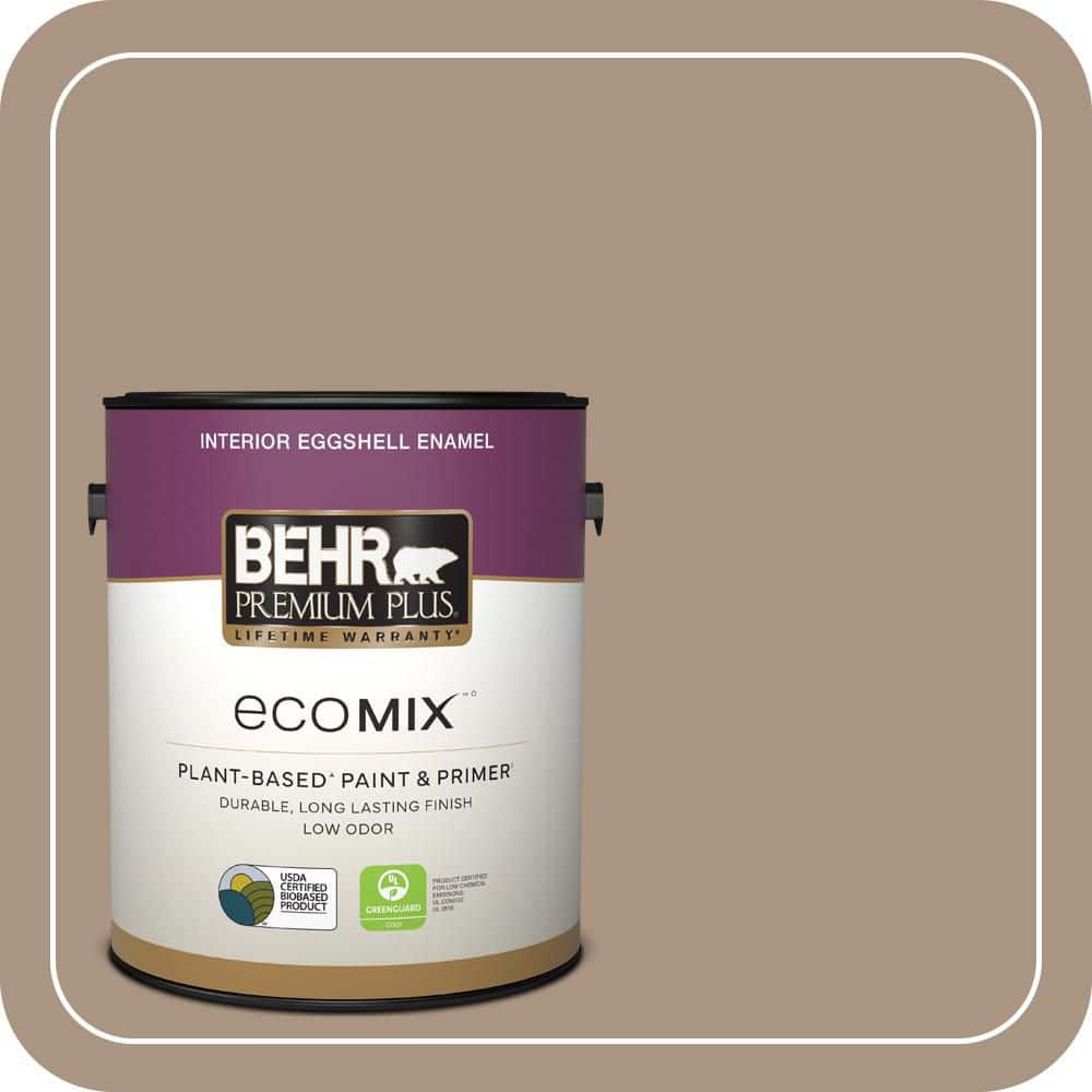 1 gal. #T17-11 Silent Sands Eggshell Enamel EcoMix Plant-Based Interior Paint & Primer price history on PriceWatchPro