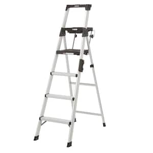 6 ft. Premium Aluminum Step Ladder (10 ft. 3 in. Reach) 300 lbs. Load Capacity Type IA Duty Rating