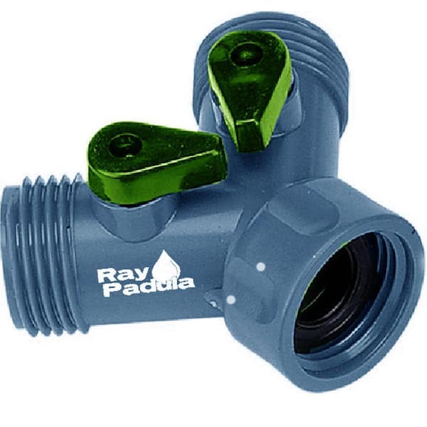 Ray Padula Plastic Hose Adapter Faucet Y-Splitter