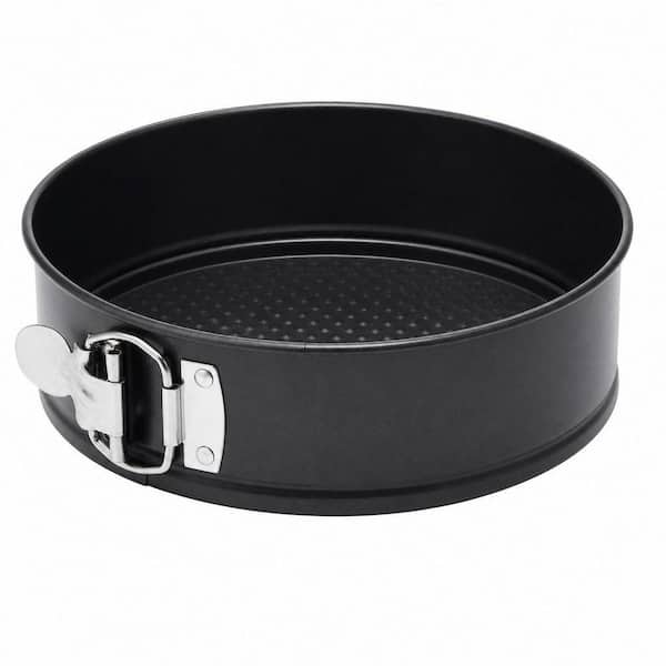 10 in. Round Black Non-stick Springform Pan with Removable Bottom, Leakproof Cheesecake Pan, Easy to Clean