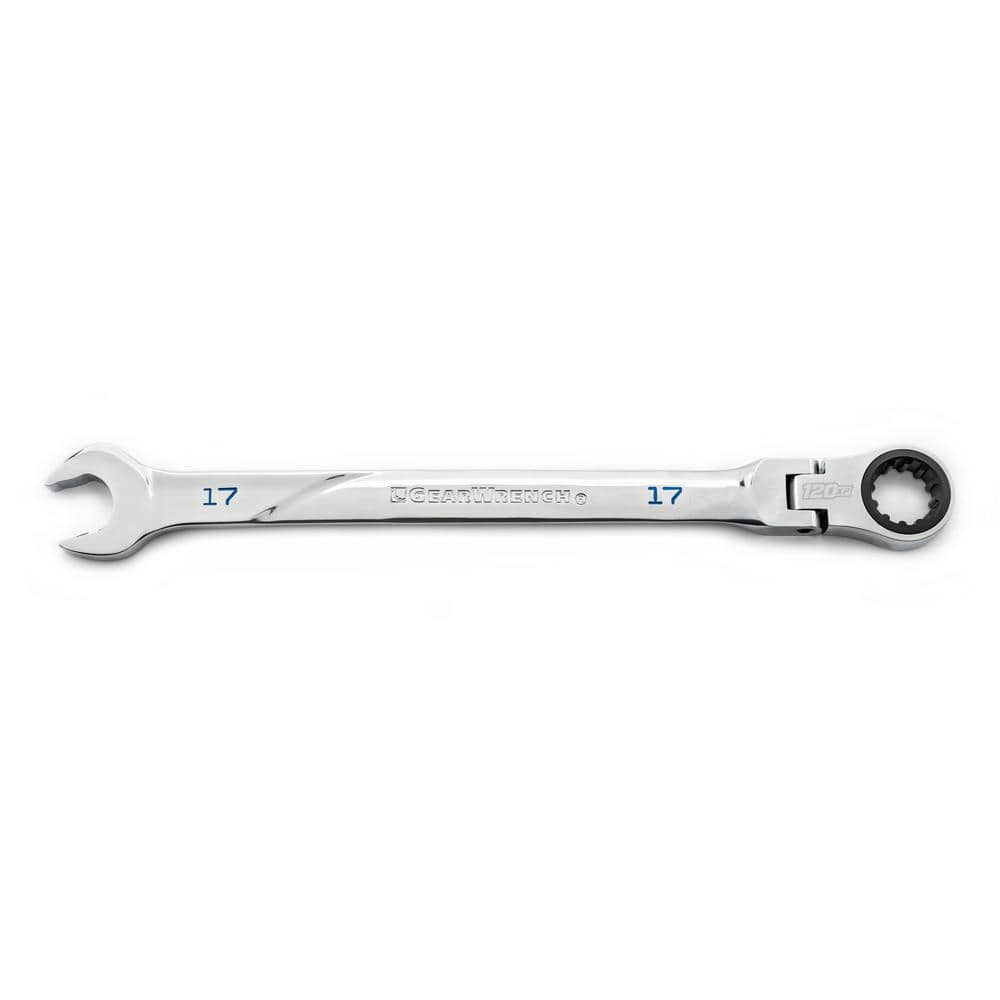 17 mm Metric 120XP Universal Spline XL Flex Head Combination Ratcheting Wrench price history on PriceWatchPro