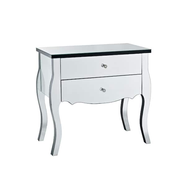 Powell Company Mirrored Console Table