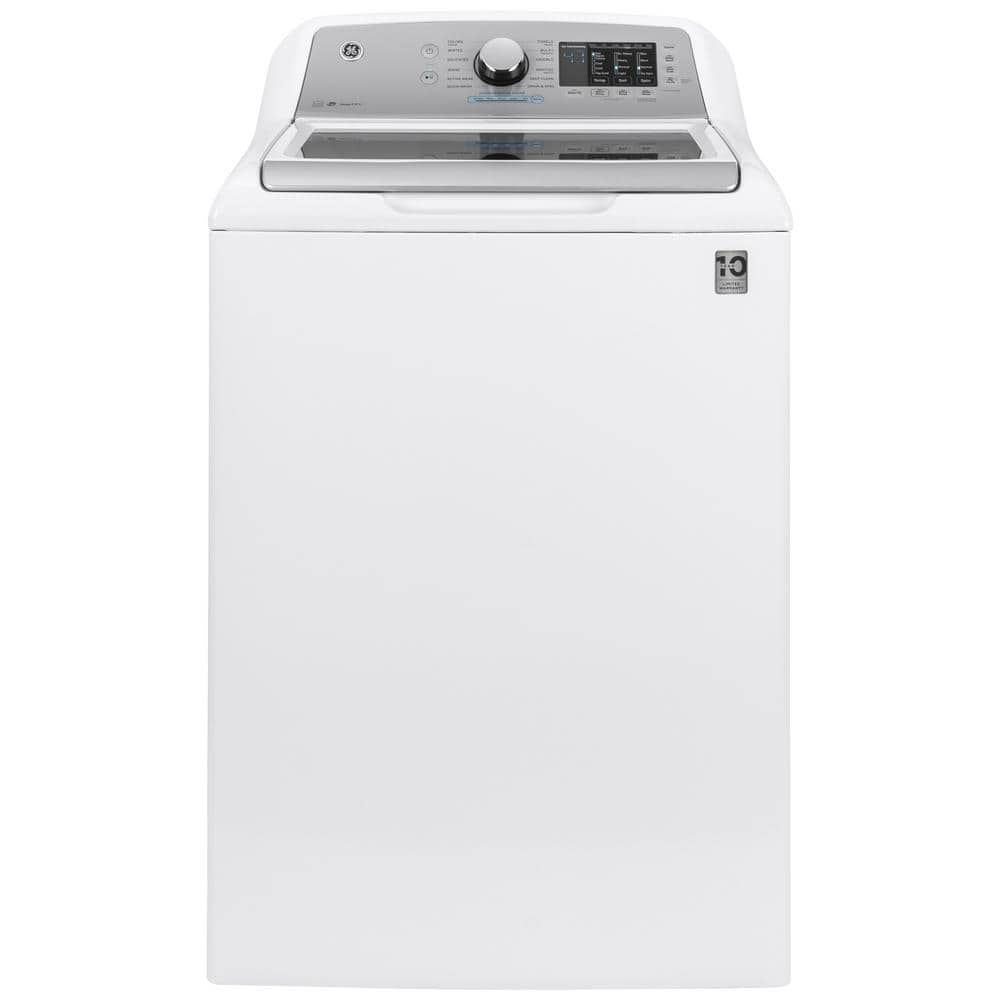 GE 4.6 cu. ft. HighEfficiency White Top Load Washing Machine with