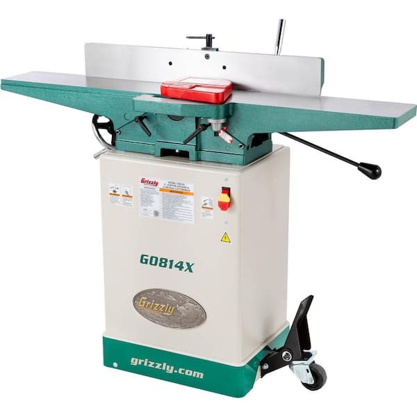 Grizzly Industrial 6 in. Jointer with Stand and V-Helical Cutterhead