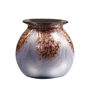 Cambridge Blue Hand-Blown Art Glass Vase