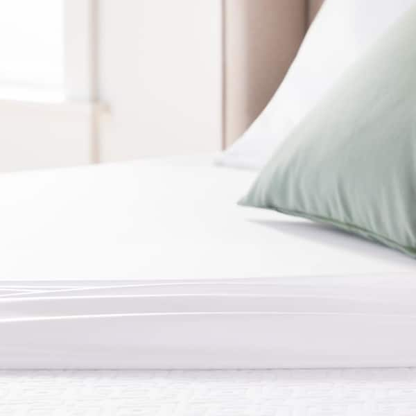 TopTight Premium Mattress Protector by Linenspa Essentials - White