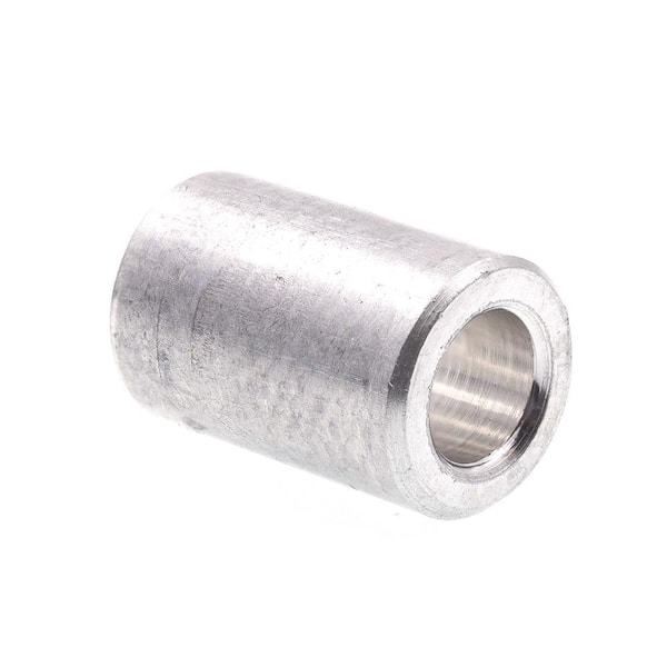 Prime-Line #6 I.D. x 1/4 in. O.D. x 3/8 in. L Aluminum Round Spacers (10-Pack)