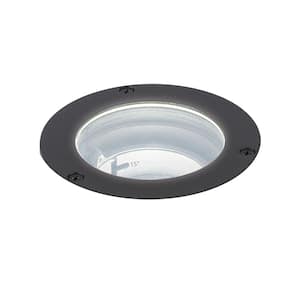 3 in. Inground 120-Volt Lumen Bronze Hardwired Integrated LED Well Light with 3000K Color Temp