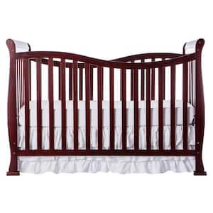 Violet Cherry 7 in 1-Convertible Lifestyle Crib