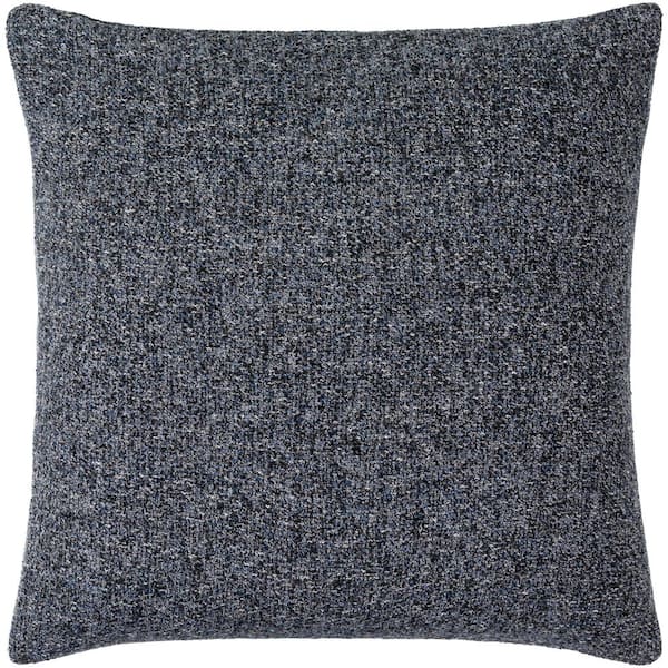 Artistic Weavers Saanvi Blue Woven Down Fill 20 in. x 20 in. Decorative Pillow
