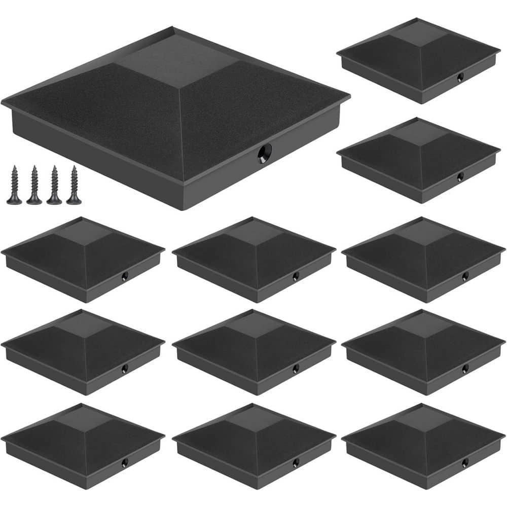 4X4 Wood Fence Post Caps PP Plastic Water-Proof UV-Proof Keep Post and Rotting 12-Pack Black Cable Railing System price history on PriceWatchPro