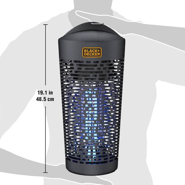 Black+decker Bug Zapper | Electric UV Insect Catcher Killer for Flies Mosquitoes Gnats Other Small to Large fl