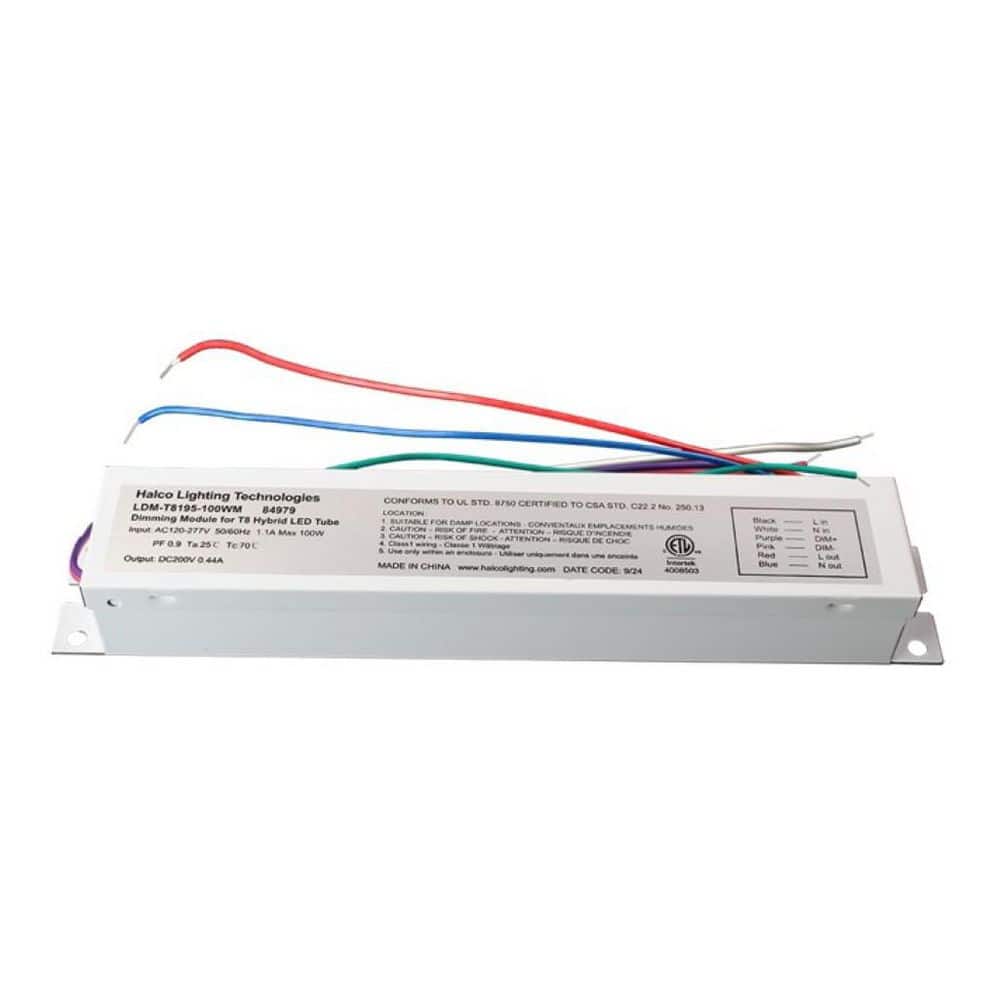 LED Driver T8 Type B and Hybrid (A+B) Dimming Driver 0-10V Required Dim T8 in Type B mode 120 Volt Replacement Battery price history on PriceWatchPro