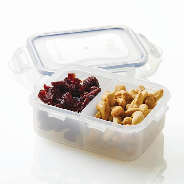 LocknLock On the Go Meals 6-Piece 29 lbs. Divided Rectangular Food