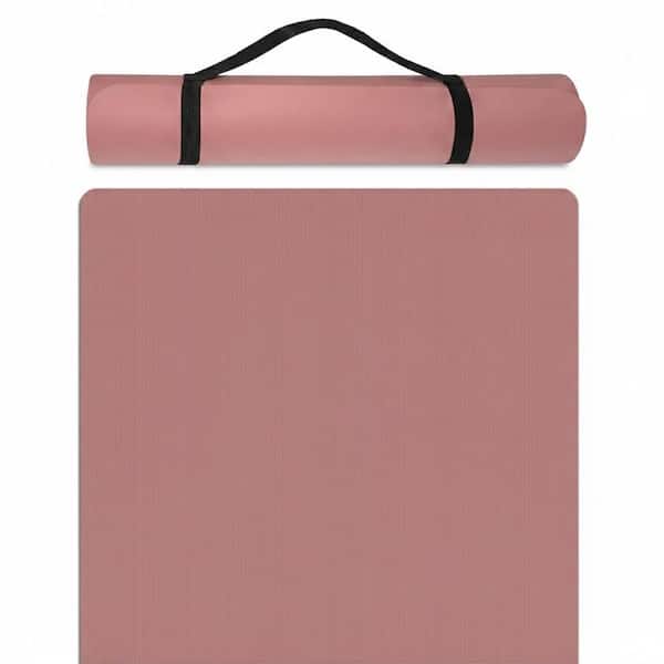 Anqtovp 8mm Premium POE Non Slip Extra Wide Thick Exercise Mat
