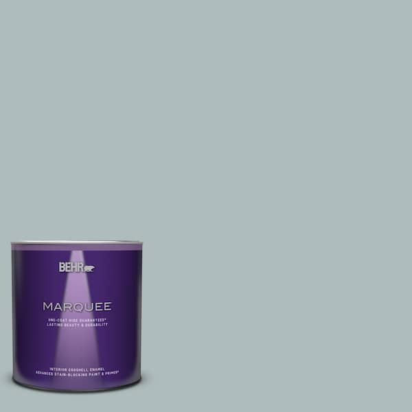 BEHR MARQUEE 1 qt. Home Decorators Collection #HDC-CT-26 Watery One-Coat Hide Eggshell Enamel Interior Paint & Primer