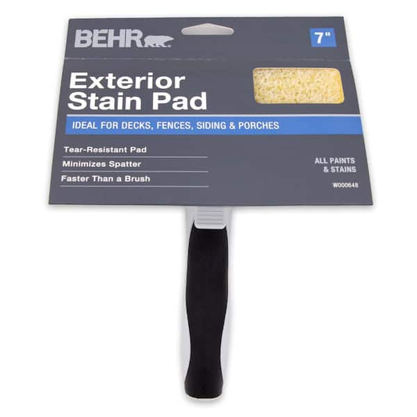 7 in. Exterior Stain Pad Applicator